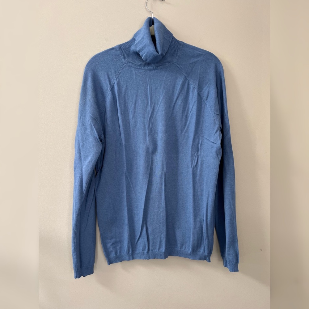 Talbots Cotton Blend Turtleneck Sweater